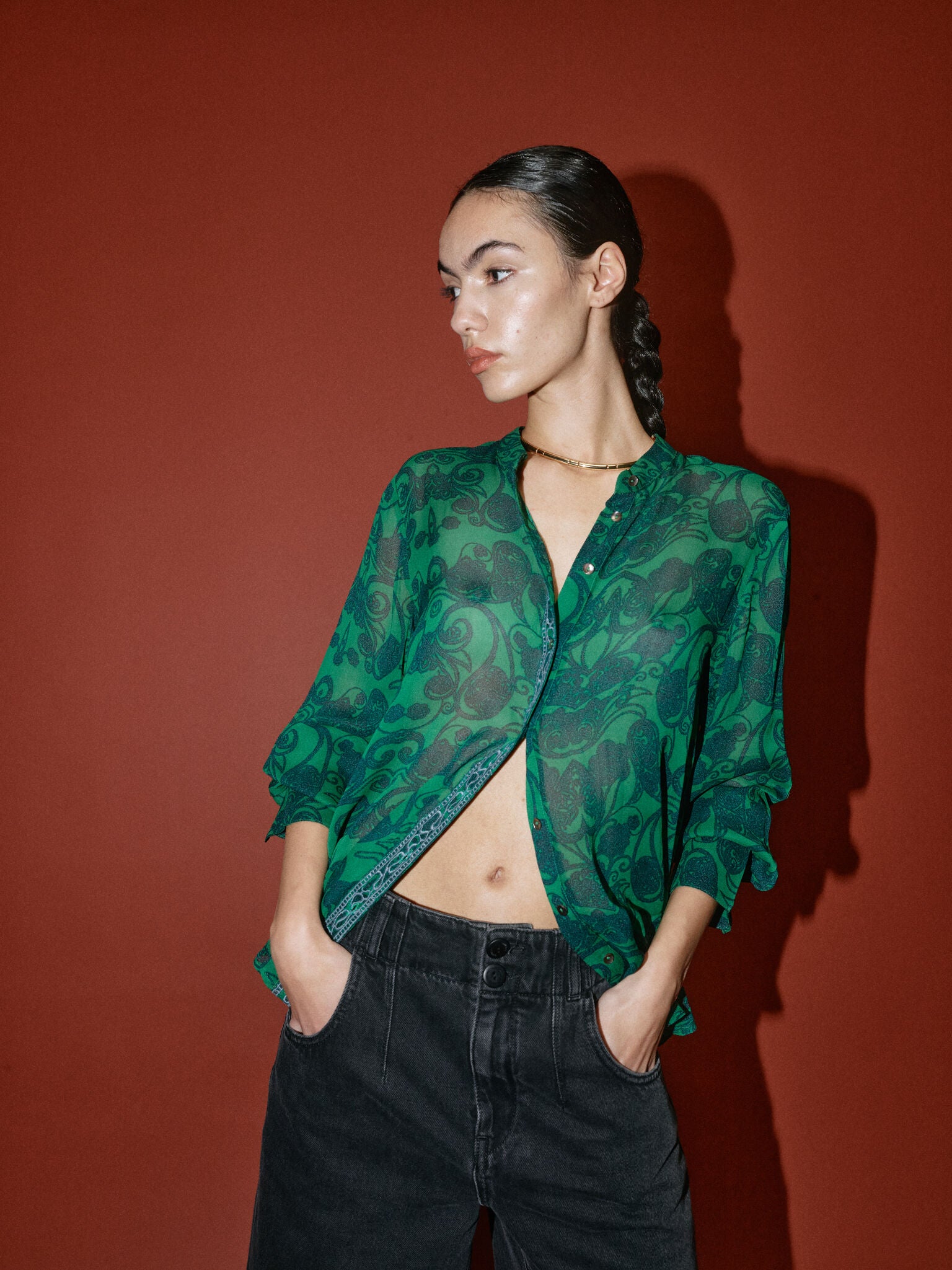 Modelshot / Garden Green / Detail